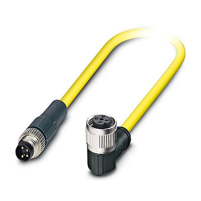 SAC-4P-M8MS-M12FR BK/.../... - Sensör/aktüatör kablosu - 1