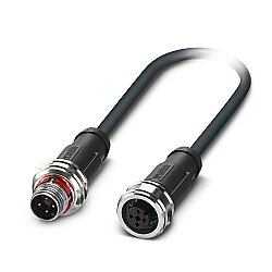 SAC-4P-P12MS/ 1,5-PUR/P12FS SH - Sensör/aktüatör kablosu