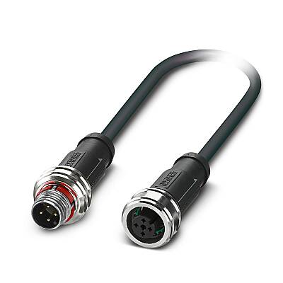 SAC-4P-P12MS/ 1,5-PUR/P12FS SH - Sensör/aktüatör kablosu - 1
