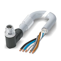 SAC-5P-M12MRL FE SH/.../... - Güç kablosu