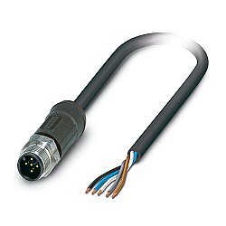 SAC-5P-M12MS/ 2,0-28X OD - Sensör/aktüatör kablosu