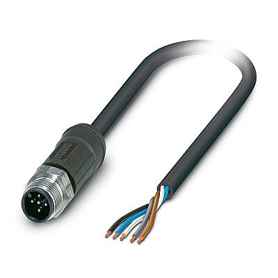 SAC-5P-M12MS/10,0-28X OD - Sensör/aktüatör kablosu - 1