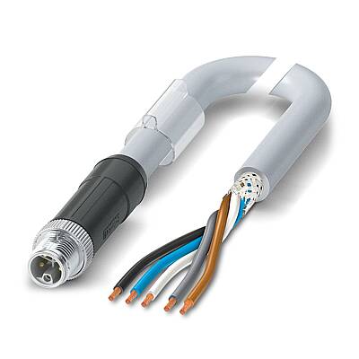 SAC-5P-M12MSL FE SH/.../... - Güç kablosu - 1