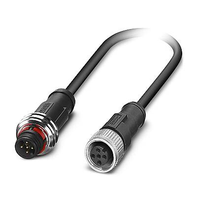 SAC-5P-P12MS/ 1,5-PUR/M12FS - Sensör/aktüatör kablosu - 1