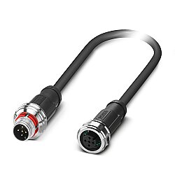 SAC-5P-P12MS/ 1,5-PUR/P12FS SH - Sensör/aktüatör kablosu
