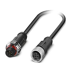 SAC-5P-P12MS/ 3,0-PUR/M12FS - Sensör/aktüatör kablosu