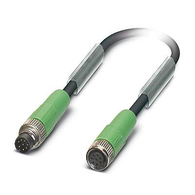 SAC-8P-M 8MS/ 1,5-PUR/M 8FS - Sensör/aktüatör kablosu - 1