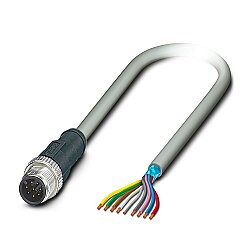 SAC-8P-M12MS/10,0-680 FDN - Sensör/aktüatör kablosu
