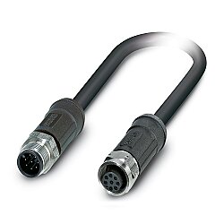 SAC-8P-M12MS/5,0-28X/M12FSSHOD - Sensör/aktüatör kablosu