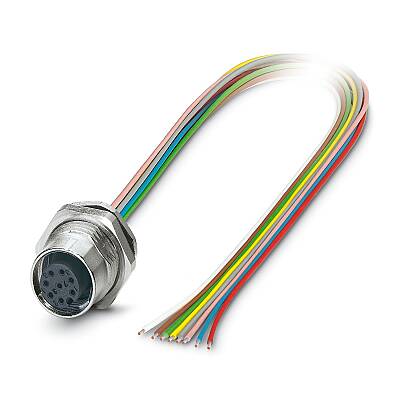 SACC-DSI-FS-8CON-PG 9/2,0 SCO - Cihaz geçmeli konnektörü, arkaya montaj - 1