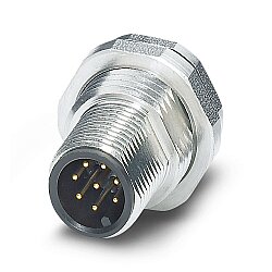 SACC-DSI-M12MS-8CON-L180 VA - Cihaz geçmeli konnektörü, arkaya montaj