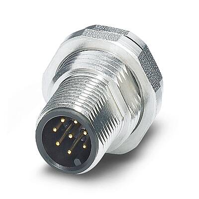 SACC-DSI-M12MS-8CON-L180 VA - Cihaz geçmeli konnektörü, arkaya montaj - 1