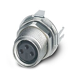 SACC-DSI-M8FS-3CON-M10-L180 SH - Cihaz geçmeli konnektörü, arkaya montaj - 1