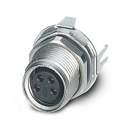 SACC-DSI-M8FS-4CON-M10-L180 SH - Cihaz geçmeli konnektörü, arkaya montaj - 2
