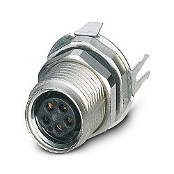 SACC-DSI-M8FS-5CON-M10-L180 DN - Cihaz geçmeli konnektörü, arkaya montaj - 2