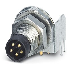 SACC-DSI-M8MS-5CON-M8-L90 DN - Cihaz geçmeli konnektörü, arkaya montaj