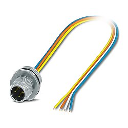 SACC-E-MSD-4CON-M16/0,5 PP - Cihaz geçmeli konnektörü önde montaj