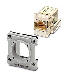 VS-08-A-RJ45/MOD-1-IP67-SET-BU - Panel montaj çerçevesi