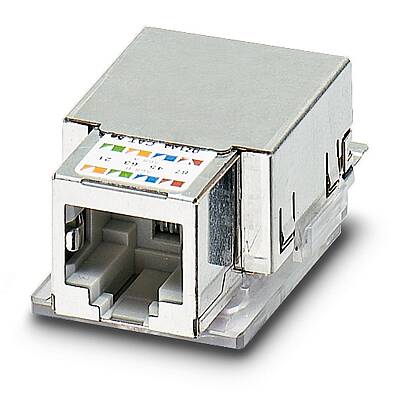 VS-08-BU-RJ45-5-F/PK - RJ45 jak ara parçası - 1