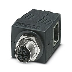 VS-BH-M12FSX-10G-RJ45/90 - Kontrol panosu geçiş